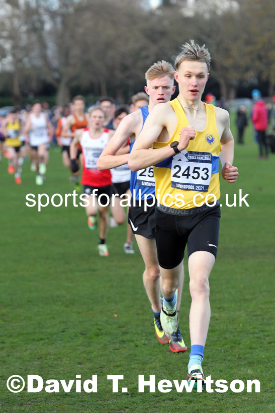Mens under-20s, European Cross Country Championships Trials, Sefton Park, Liverpool. Photo: David T. Hewitson/Sports for All Pics